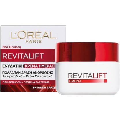 L'Oreal Paris Revitalift Day Cream Ενυδατική Κρέμα Ημέρας Προσώπου με Αντιρυτιδική - Συσφικτική Δράση 50ml