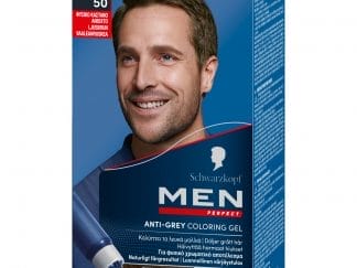Schwarzkopf Men Perfect Anti-Grey Coloring Gel Τζελ Μαλλιών με Χρώμα για την Κάλυψη των Λευκών με Φυσικό Χρωματικό Αποτέλεσμα - N50 Φυσικό Καστανό Ανοιχτό