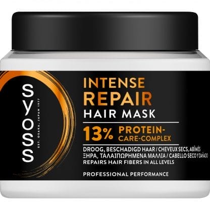 Syoss Intense Repair Hair Mask Μάσκα Μαλλιών για Ξηρά Ταλαιπωρημένα Μαλλιά 400ml