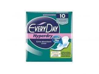 Σερβιέτες EveryDay Hyperdry NORMAL Ultra Plus Center Plus 10τμχ