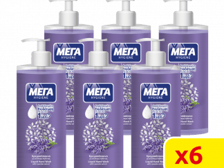 ΜΕΓΑ Κρεμοσάπουνο Hygiene Λεβάντα Με Αντλία 3600ml (6*600ml)