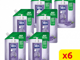 ΜΕΓΑ Κρεμοσάπουνο Hygiene Λεβάντα Ανταλλακτικό 3000ml (6*500ml)