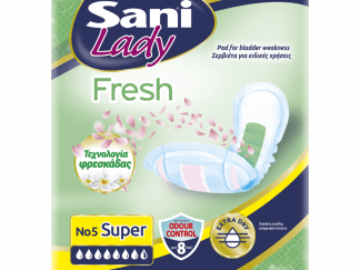 Σερβιέτες Ακράτειας Sani Lady Fresh Super Nο5 20Τεμ