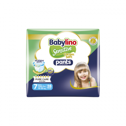 Πάνες Babylino Pants Cotton Soft Unisex Economy No7 Extra Large Plus (15-25kg) 28τεμ