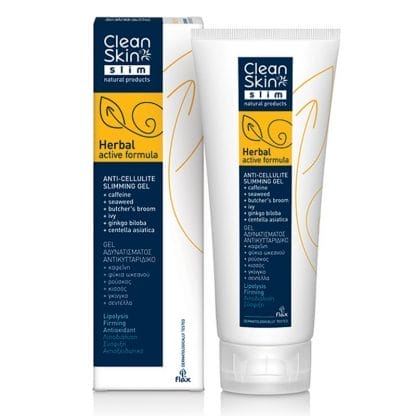 CleanSkin Herbal Active Formula Anti-Cellulite Slimming Gel Αντικυτταριδικό Gel Αδυνατίσματος  με Φυσικά Εκχυλίσματα 200ml