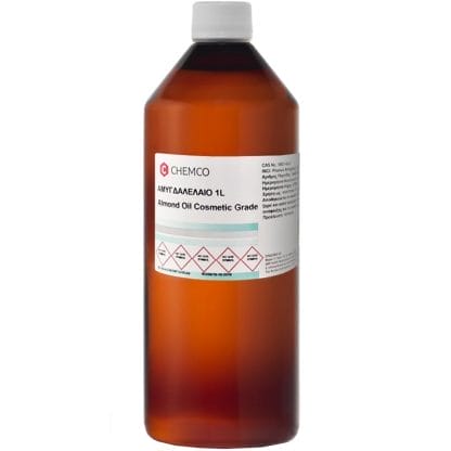 Chemco Almond Oil Cosmetic Grade Αμυγδαλέλαιο για Καλλυντική Χρήση 1lt