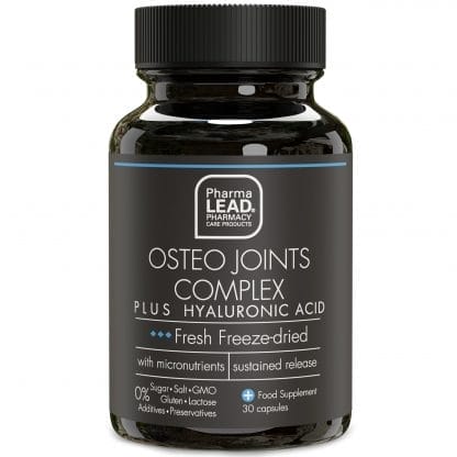Pharmalead Black Range Osteo Joints Complex Plus Hyaluronic Acid Συμπλήρωμα Διατροφής για την Ενίσχυση των Αρθρώσεων 30caps
