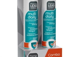 Pharmalead Promo Multi Daily Orange Συμπλήρωμα Διατροφής Βιταμινών, Μετάλλων & Εκχυλίσματος Ροδιού για Ενέργεια, Κατά της Κούρασης & Κόπωσης με Αντιοξειδωτικές Ιδιότητες με Γεύση Πορτοκάλι 40 Effer.tabs (2x20 Effer.tabs)