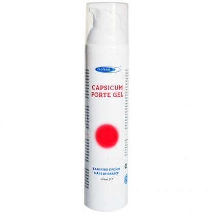 Ecofarm Capsicum Forte Θερμαντικό Gel για Την Ανακούφιση Μυικών Πόνων 100ml