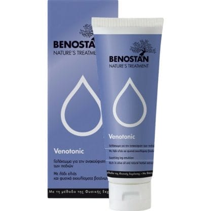 Benostan Venotonic Soothing Leg Emulsion Καταπραϋντικό Γαλάκτωμα με Εκχύλισμα Βοτάνων για Κουρασμένα Πόδια & Αίσθηση Βάρους 125ml