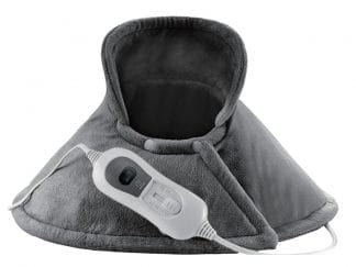 Alfacare Power Heat Neck Heating Pad 100W Ηλεκτρική Θερμοφόρα Αυχένα 60x62cm Γκρι 1 Τεμάχιο
