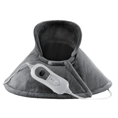 Alfacare Power Heat Neck Heating Pad 100W Ηλεκτρική Θερμοφόρα Αυχένα 60x62cm Γκρι 1 Τεμάχιο