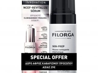 Filorga Promo NCEF-Revitalize Anti-Age Serum 30ml & Skin-Prep Enzymatic Cleansing Foam 150ml