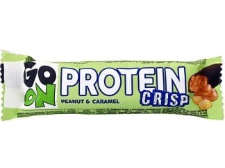 Go On Nutrition Crisp Protein Bar Peanut & Caramel Τραγανή Μπάρα Πρωτεΐνης με Δημητριακά & Γεύση Φιστίκι & Καραμέλα 50g