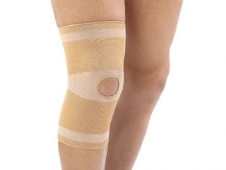 Anatomic Help 1502 Ελαστική Επιγονατίδα με Οπή Μπεζ 1 τεμάχιο