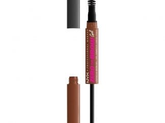 Nyx Professional Makeup Zero to Brow Longwear Gel Διπλό Απλικατέρ Φρυδιών 2ml 1 Τεμάχιο - Auburn