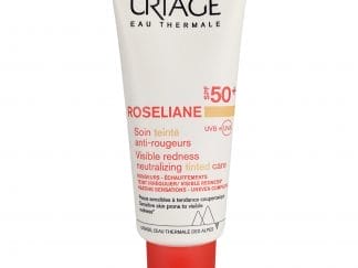 Uriage Roseliane Visible Redness Neutralizing Tinted Care Spf50+ Ενυδατική Κρέμα για Ευαίσθητο Δέρμα με Τάση για Ερυθρότητα ή για Δέρμα με Ροδόχρου Νόσο Πολύ Υψηλής Προστασίας 40ml