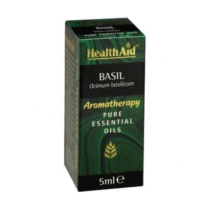 HEALTH AID PURE Basil Oil (Ocimum basilicum) 5ml
