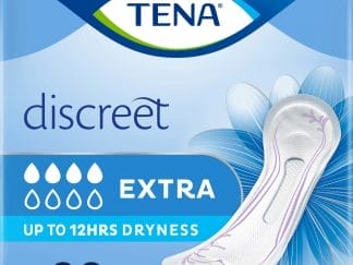 Tena Discreet Extra with InstaDry Zone Σερβιέτες για Μέτρια Μορφή Ακράτειας 20 Τεμάχια
