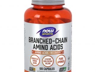 Now Foods Branched Chain Amino Acids Συμπλήρωμα Διατροφής Πεπτιδικής Μορφής Αμινοξέα, Ενίσχυση Μυϊκής Αποκατάστασης 120veg.caps