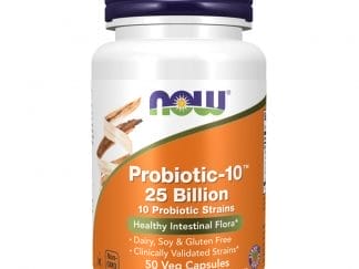 Now Foods Probiotic-10 25 Billion Συμπλήρωμα Διατροφής Προβιοτικών για την Καλή Λειτουργία του Εντέρου & Αντιμετώπιση Γαστροπεπτικών Διαταραχών 50 Veg.caps