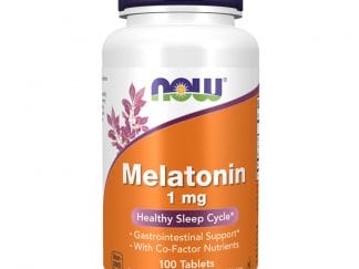 Now Foods Melatonin 1mg Συμπλήρωμα Διατροφής Μελατονίνης για Γρηγορότερο & Ποιοτικότερο Ύπνο 100tabs