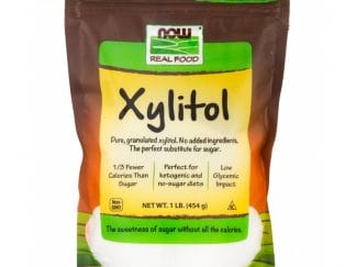Now Real Food Pure, Granulated Xylitol Υποκατάστατο Ζάχαρης Ιδανικό για Διαβητικούς 454g