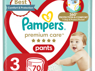 Πάνες Pampers Premium Care Pants Jumbo Plus Νo3 (6-11kg) 70τεμ