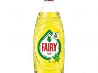 Fairy Ultra Lemon Υγρό Πιάτων 650ml