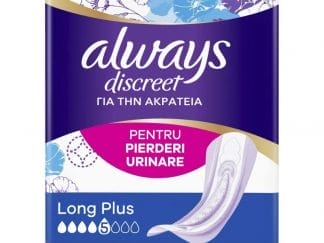 Always Discreet Σερβιέτες για την Ακράτεια Long Plus 8τεμ