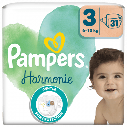 Πάνες Pampers Harmonie Value Pack Νο3 (6-10kg) 31τεμ