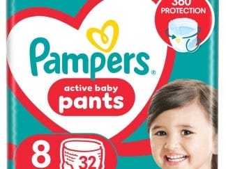 Πάνες Pampers Active Baby Pants Jumbo Pack Νο8 (17+kg) 32τμχ