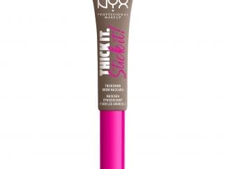 Nyx Professional Makeup Thick It Stick It Brow Mascara 01 Taupe Τζέλ Μάσκαρα Προσαρμόσιμης Έντασης Για Πιο Πυκνά Φρύδια 7ml