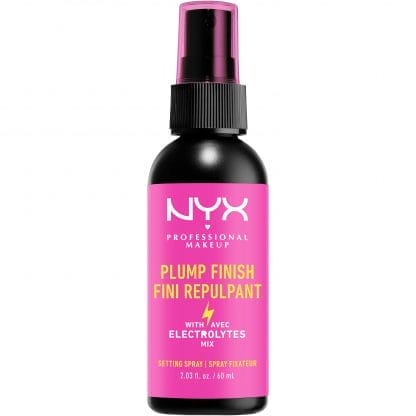 Nyx Professional Makeup Plump Finish Setting Spray with Electrolytes Ρυθμιστικό Spray με Ηλεκτρολύτες για Σταθερό Μακιγιάζ 60ml