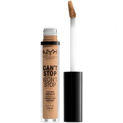 Nyx Professional Makeup Can't Stop Won't Stop Contour Concealer Χαρίζει Πλήρη Κάλυψη με Αποτέλεσμα που Διαρκεί Έως και για 24 Ώρες 3.5ml - 7.5 Soft Beige