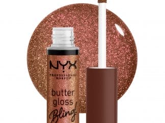Nyx Professional Makeup Butter Gloss Bling! Απαλό & Μεταξένιο Lip Gloss για Λαμπερά Χείλη 8ml - 08 Hu$tla