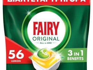 Fairy Original All In One Κάψουλες Πλυντηρίου Πιάτων 56τμχ