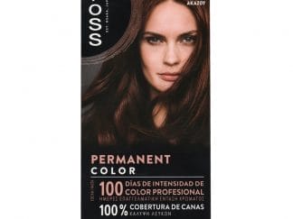 Syoss Permanent Hair Color Kit Μόνιμη Βαφή Μαλλιών με Κερατίνη για την Κάλυψη των Λευκών 1 Τεμάχιο - 4-2 Ακαζού