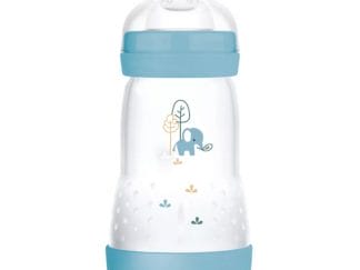 Mam Easy Start Anti-Colic Plastic Bootle 2m+ Μπιμπερό Πολυπροπυλενίου με Θηλή Σιλικόνης Μεσαίας Ροής & Σύστημα Κατά των Κολικών 260ml, Κωδ 351SBc - Μπλε
