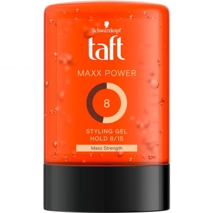 Schwarzkopf Taft Maxx Power 8 Styling Gel Μαλλιών για Δυνατό Κράτημα & Styling Μεγάλης Διάρκειας 300ml