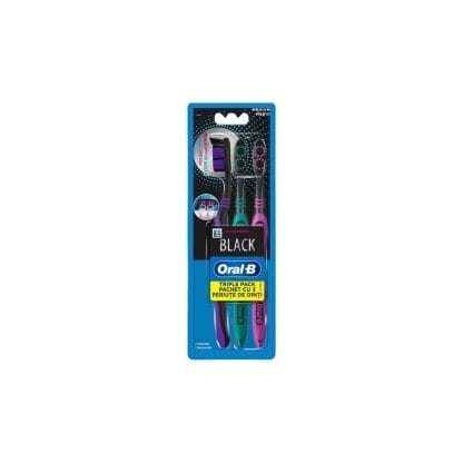 Oral-B Οδοντόβουρτα Pro-Expert Allrounder Black Medium 3τμχ