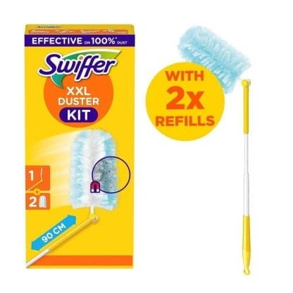 Swiffer XXL Duster Kit (1 XXL Λαβή 90εκ. & 2 Φτερά)
