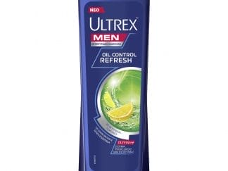 Ultrex Men Oil Control Refresh Αντιπιτυριδικό Σαμπουάν με Εκχύλισμα Λεμονιού, για Λιπαρά Μαλλιά & Λιπαρή Επιδερμίδα 360ml