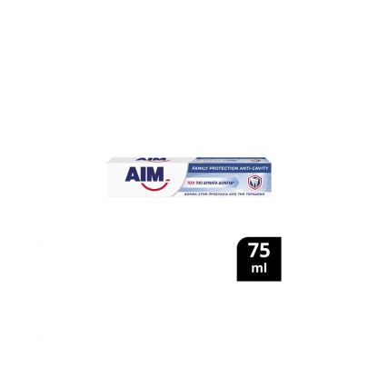 AIM Οδοντόκρεμα Family Protect Anti-cavity 75ml