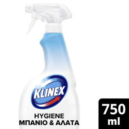 Klinex Απολυμαντικό Spray 4-Σε-1 Για Το Μπάνιο 750ml
