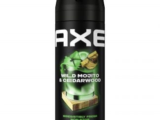Axe Wild Mojito & Cedarwood Deodorant Body Spray Αποσμητικό Σπρέι Σώματος με Φυσικά & Εξωτικά Συστατικά για Όλη τη Μέρα 150ml