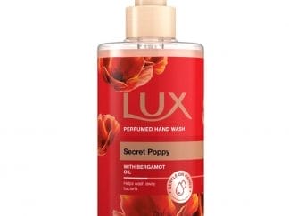Lux Secret Poppy Perfumed Hand Wash with Bergamot Oil Κρεμοσάπουνο με Έλαιο Περγαμόντου & Άρωμα από Άνθη Εξωτικών Λουλουδιών 380ml