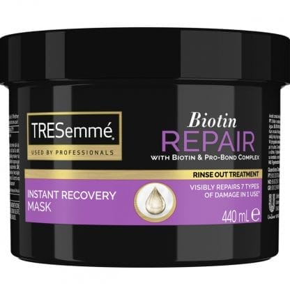 TRESemme Biotin Repair Instant Recovery Hair Mask Μάσκα Αναδόμησης με Βιοτίνη για Ταλαιπωρημένα Μαλλιά 440ml
