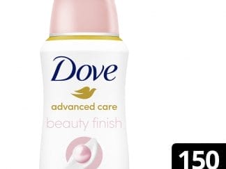 Dove Advanced Care 72h Beauty Finish 150ml,Αποσμητικό 72ωρης Αντιιδρωτικής Προστασίας με Ελαφρύ Άρωμα Μανόλιας & Κρίνου