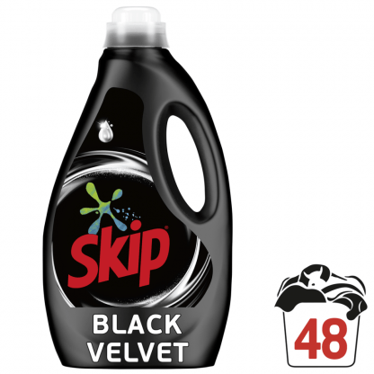 Skip Υγρό Πλυντηρίου Ρούχων Black Velvet 48μεζ